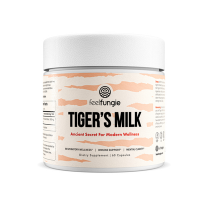 Feel Fungie: Tiger's Milk Mushroom, Non-GMO, Gluten Free, 3rd Party Lab Tested