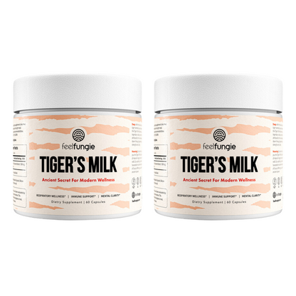 Feel Fungie: Tiger's Milk Mushroom, Non-GMO, Gluten Free, 3rd Party Lab Tested